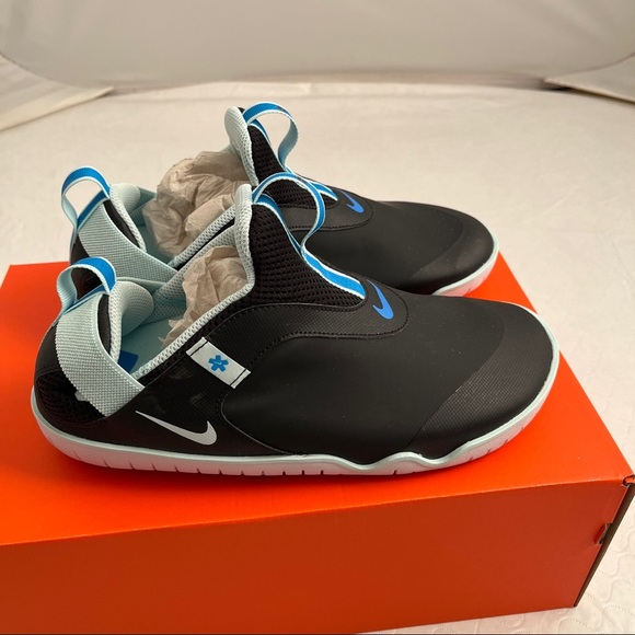 Nike Zoom Pulse slip-on shoe black with aqua trim 9 - Picture 6 of 8